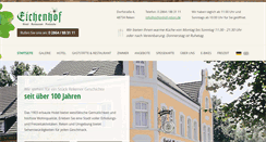 Desktop Screenshot of eichenhof-reken.de